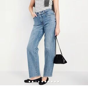 Old Navy High-waisted OG Loose jeans 6 Tall excellent condition